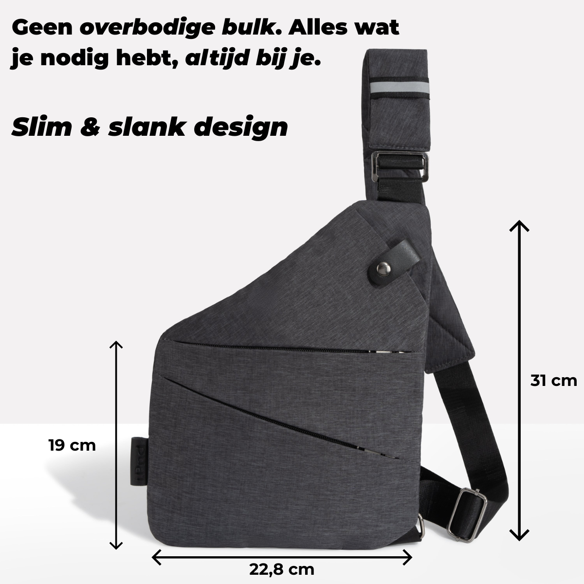 Safira™ | Anti-Diefstal Schoudertas voor Reizen & Dagelijks Gebruik