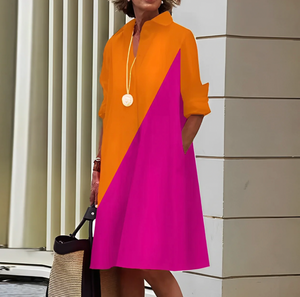 INA - Trendy Polo-Jurk voor Dames