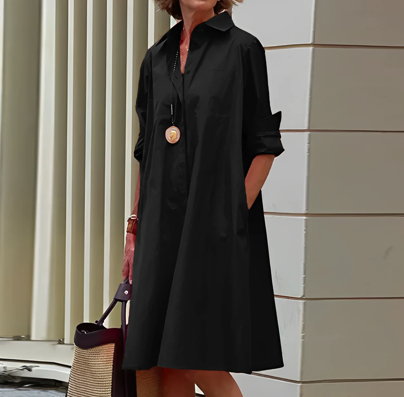 INA - Trendiges Polokleid für Damen