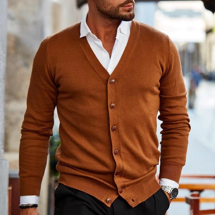 ALDO - Bequemer gestrickter Herren-Cardigan