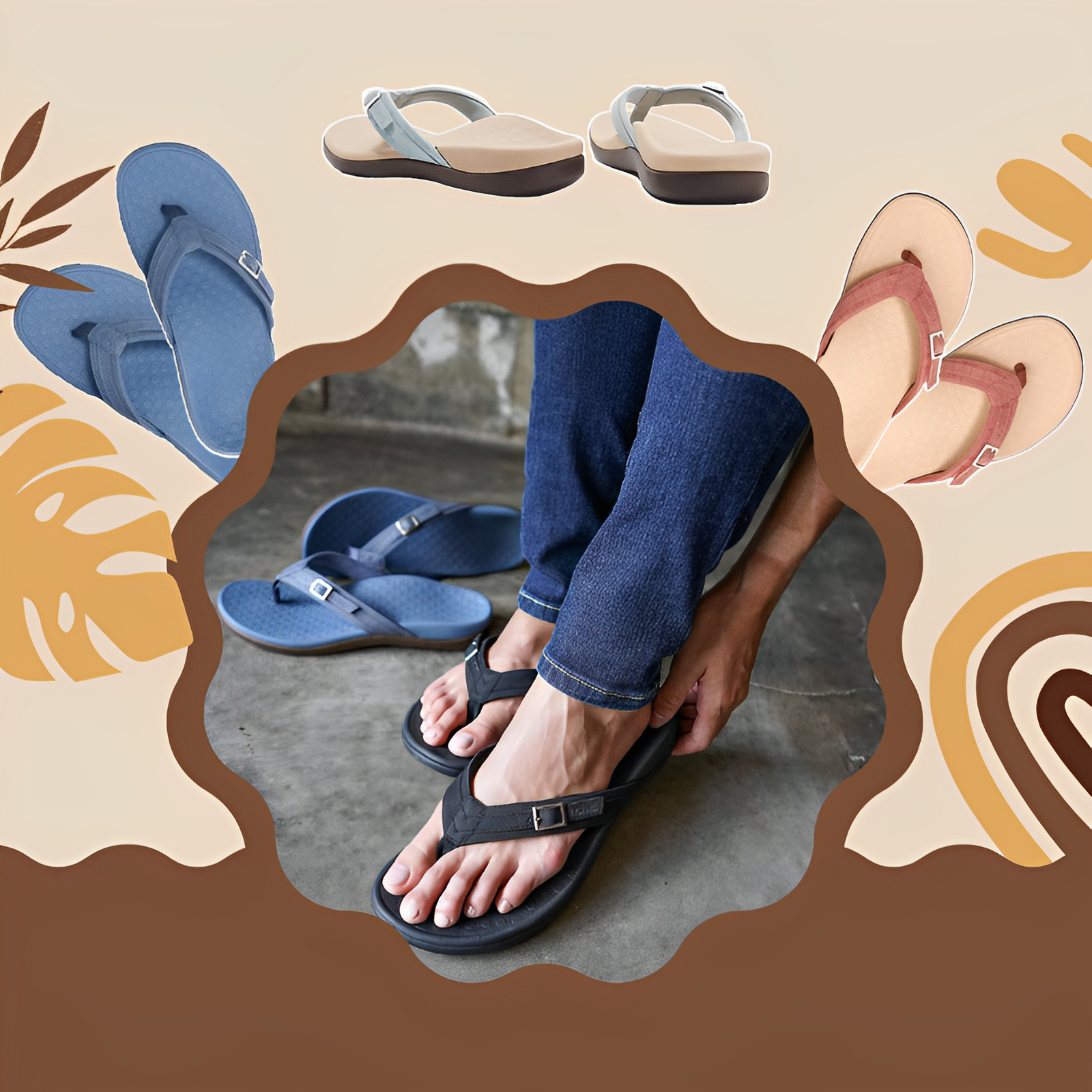 Foot Heaven - Orthopädische Sommerschuhe für ultimativen Komfort
