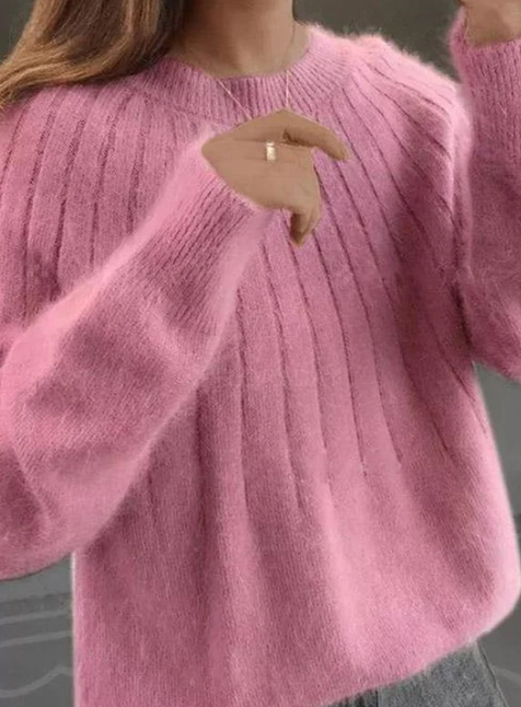 Dollie - Weicher, gestrickter Kaschmirpullover