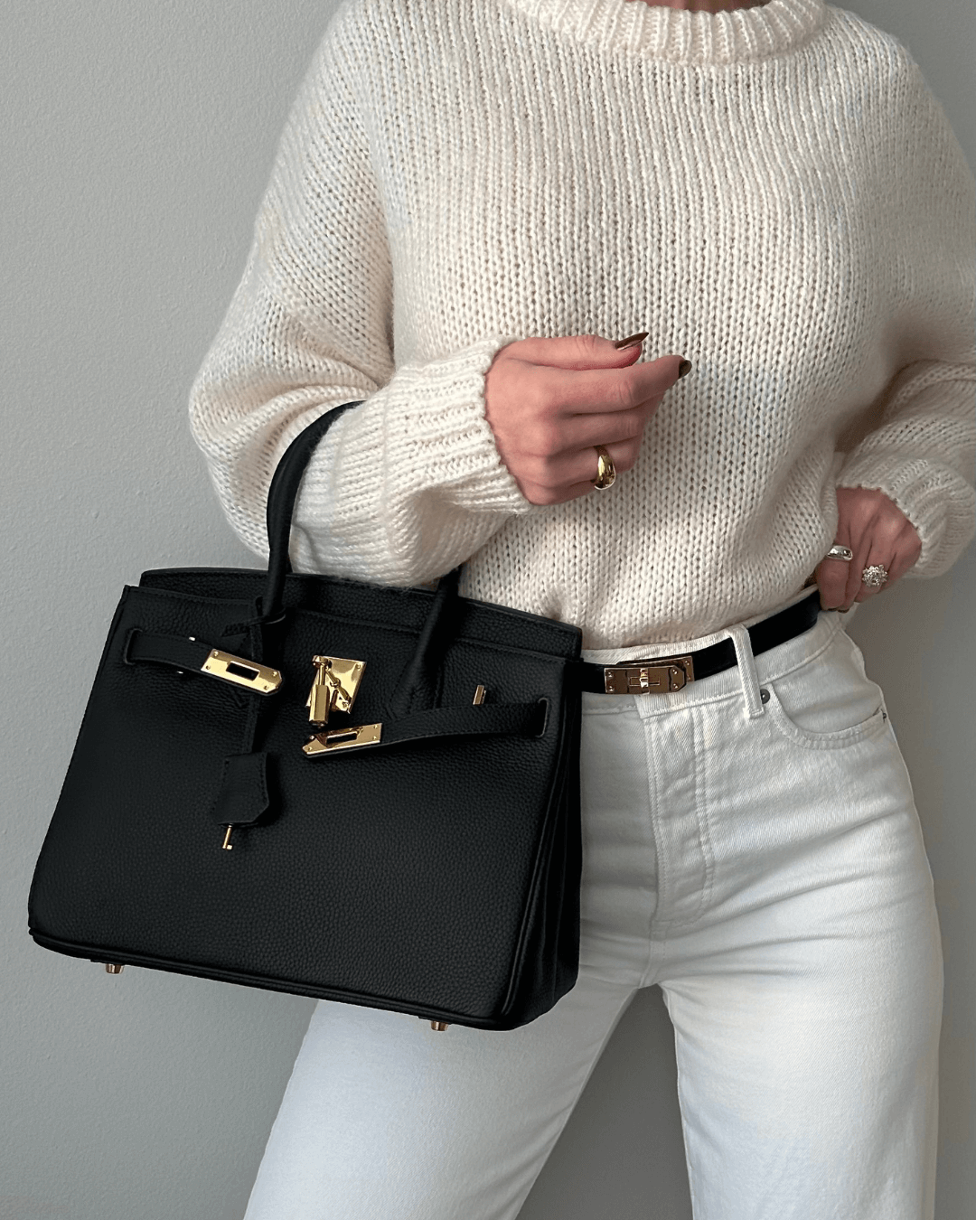 LUXARO - Luxe leren handtas voor dames