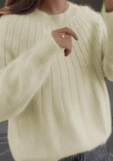 Dollie - Weicher, gestrickter Kaschmirpullover