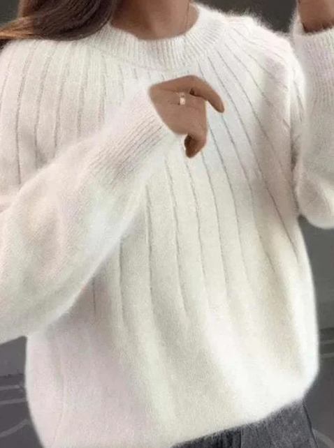 Dollie - Weicher, gestrickter Kaschmirpullover