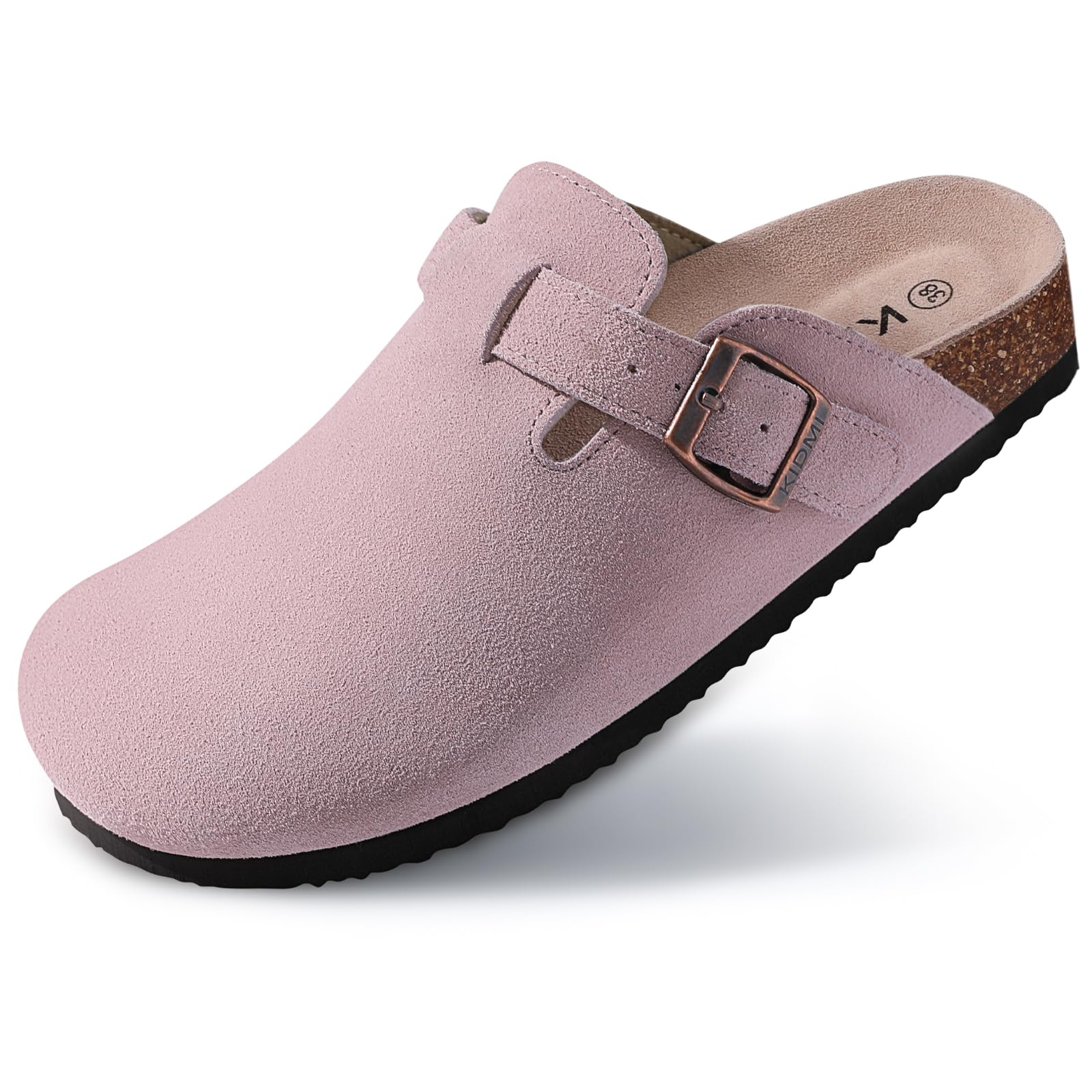 MIRELLO – Unisex Boston-Stil Wildleder Sandalen mit bequemer Passform