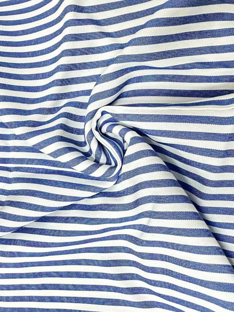 Dupont | Elegant gestreept zomerjurkje met zakken