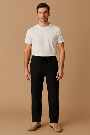 MARTELLO - Lichte linnen broek voor heren, ademend en stijlvol voor elke gelegenheid