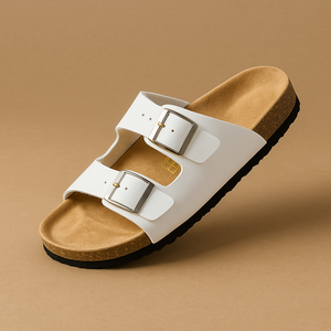 SANTORINI - Herensandalen Leer Ademend Ergonomisch voor de zomer