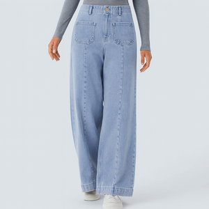 Nicole | Comfortabele & Casual Broek Met Wijde Pijpen