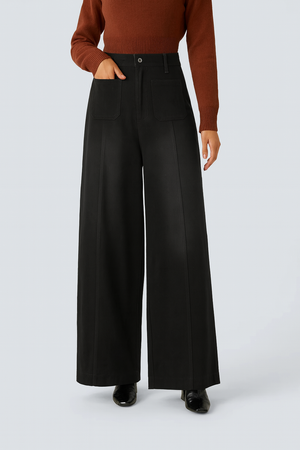 Nicole | Comfortabele & Casual Broek Met Wijde Pijpen