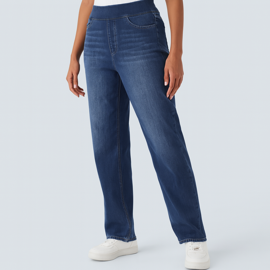 Lotte | Elastische & Comfortabele Broek Met Hoge Taille