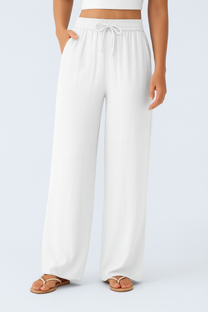 Lisa | Comfortabele & Luchtige Linnen Broek met Elegante Pijpen | 1+1 Gratis