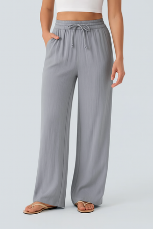 Lisa | Comfortabele & Luchtige Linnen Broek met Elegante Pijpen | 1+1 Gratis