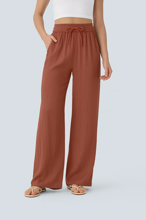 Lisa | Comfortabele & Luchtige Linnen Broek met Elegante Pijpen | 1+1 Gratis