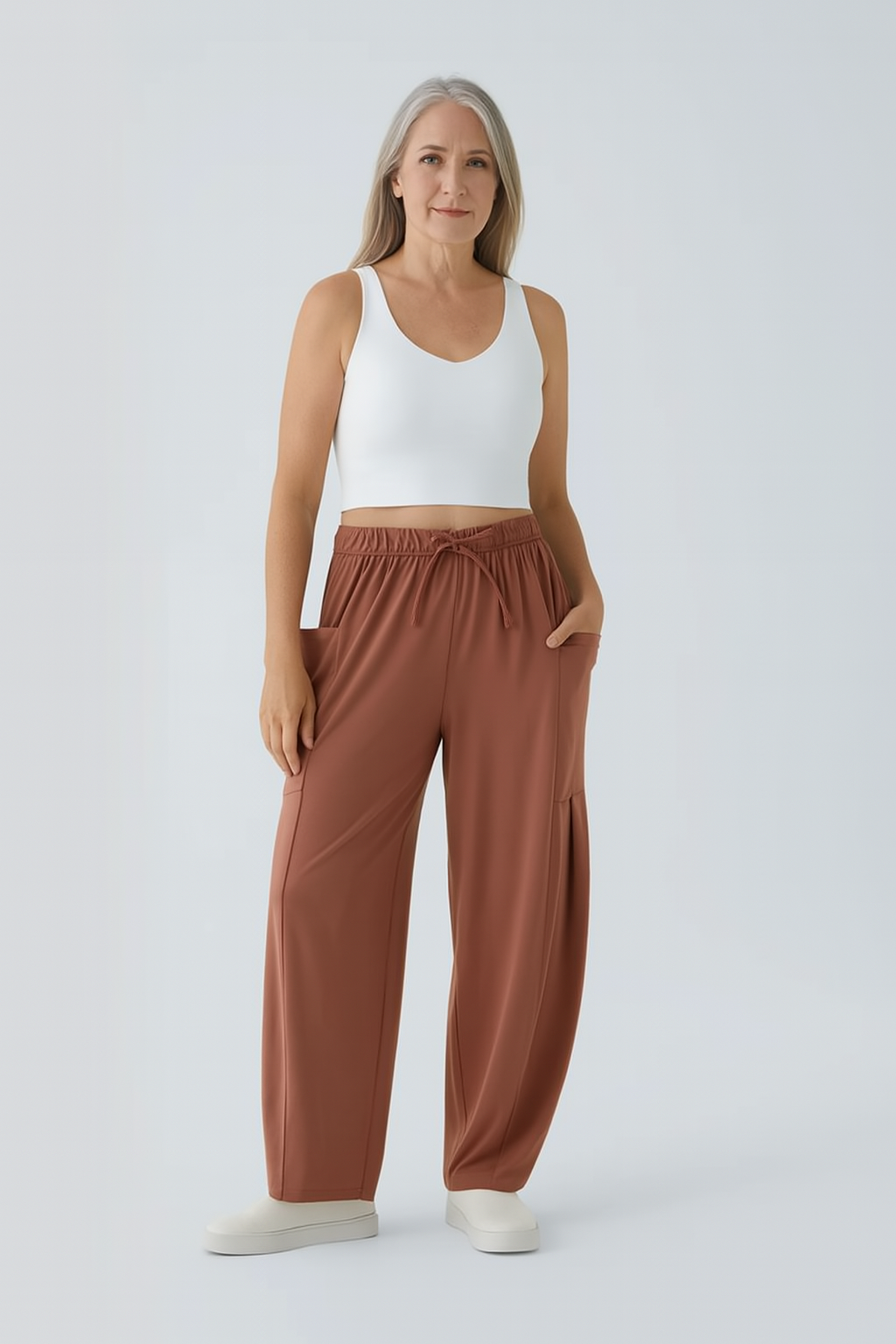 Fiona | Bequeme & Elastische Luftige Weite Hose | 1+1 Gratis