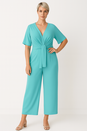 SoleraSuit™ - Elegante zomerse jumpsuits met strikdetail