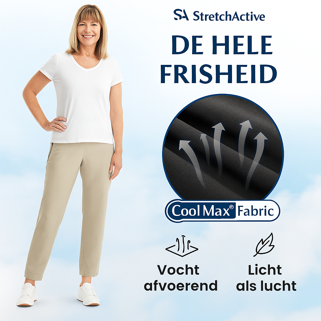 StretchActive - Ultra Stretch Eis-Seide Hose