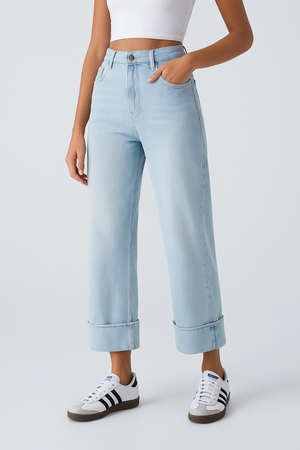 Serenita - Wide Leg Stretch Jeans