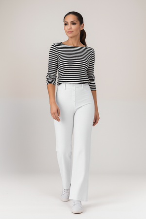 Elsa | Elastische broek met hoge taille | 1+1 GRATIS