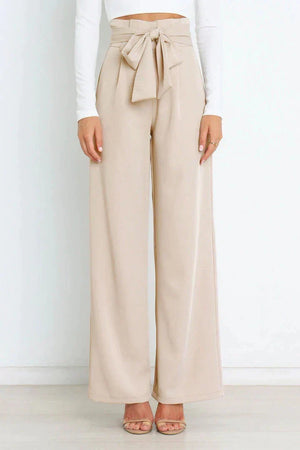 ELIZA - Hose mit hoher Taille und weitem Bein für Damen