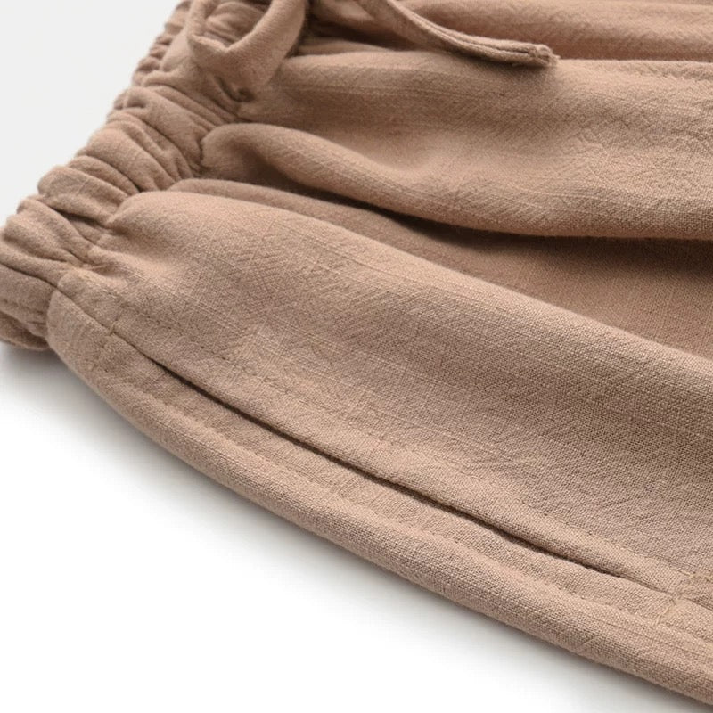 MARTELLO - Helle Leinenhose für Herren, atmungsaktiv und stilvoll für jeden Anlass