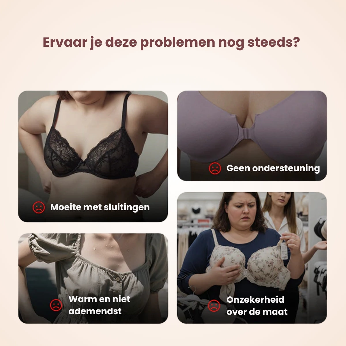 Comforta™ | Ondersteuende Voorsluitende Bh