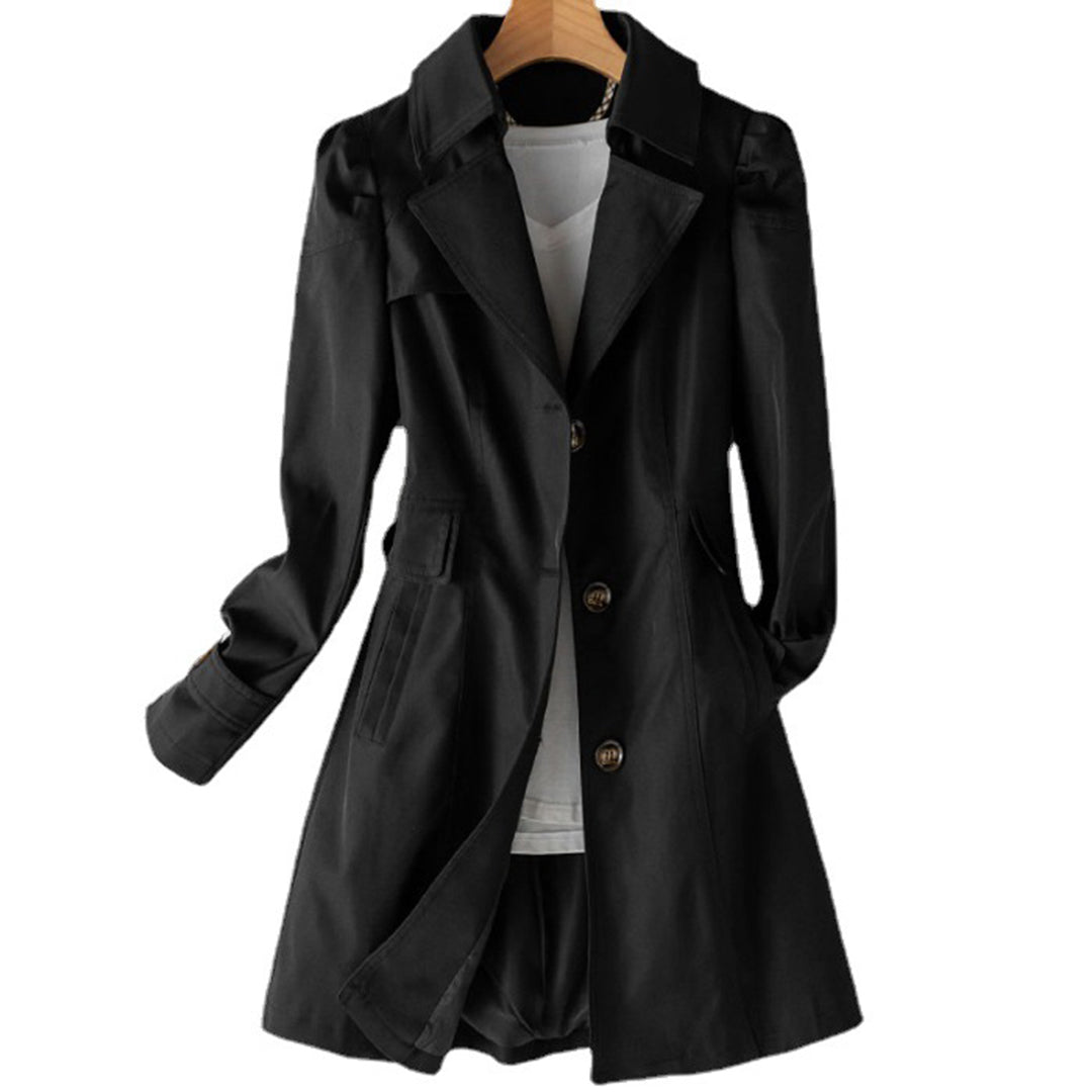 ELVINA – Stijlvolle Tussenjas Trenchcoat voor Dames, Perfect voor Lente en Herfst