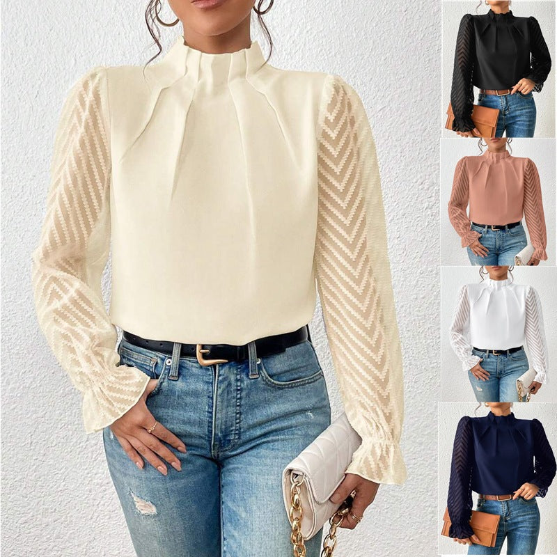 LIVIA - Gemusterter Damen-Top