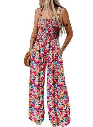 RAFFAELLA | Zomer Boho Chic Jumpsuit met Vloeiende Pasvorm en Elegante Dagstijl