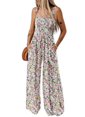RAFFAELLA | Zomer Boho Chic Jumpsuit met Vloeiende Pasvorm en Elegante Dagstijl