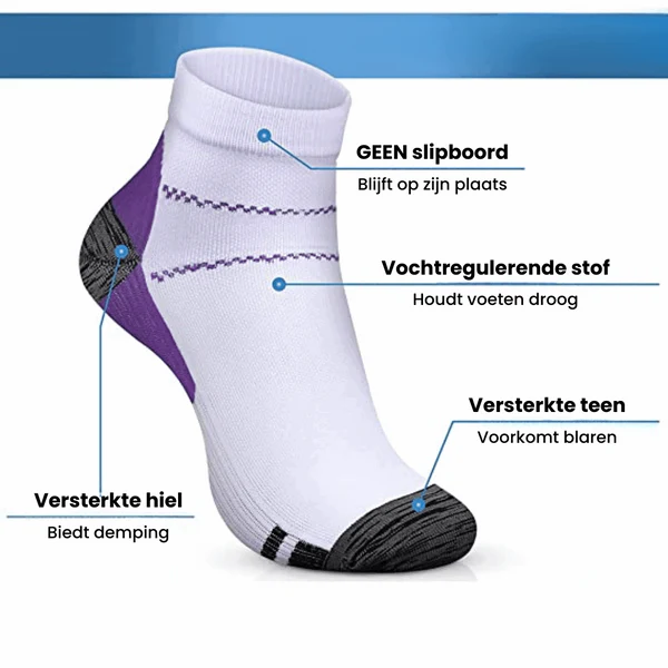 OrthoRelief™ Compressiesokken – Pijnvrije Voeten, Elke Dag