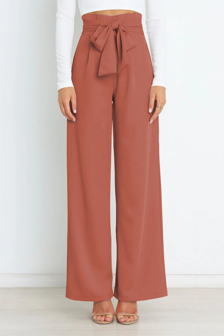 ELIZA - Hose mit hoher Taille und weitem Bein für Damen