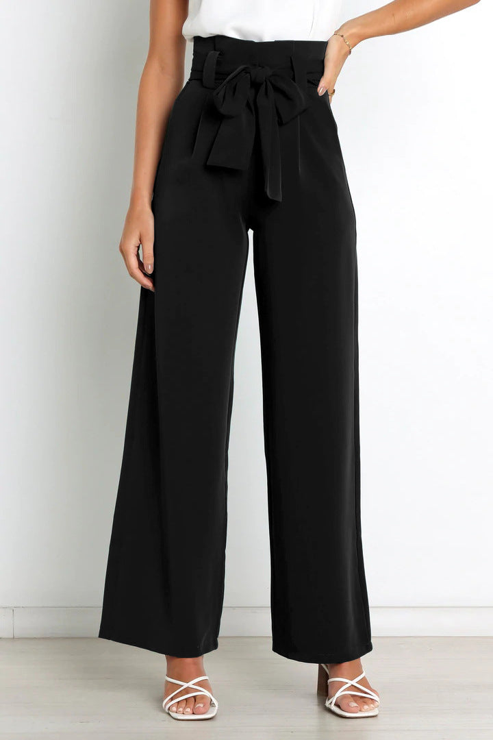 ELIZA - Hose mit hoher Taille und weitem Bein für Damen