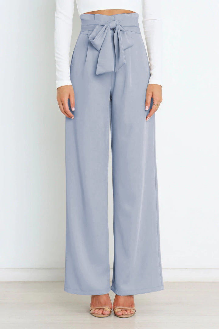 ELIZA - Hose mit hoher Taille und weitem Bein für Damen