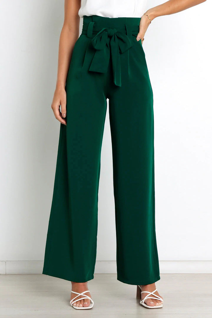ELIZA - Hose mit hoher Taille und weitem Bein für Damen