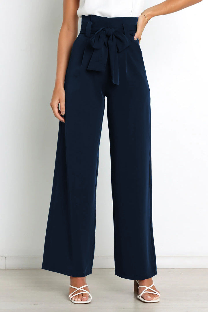 ELIZA - Hose mit hoher Taille und weitem Bein für Damen
