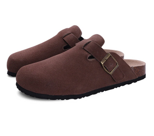 MIRELLO – Unisex Boston-style Suède Sandalen met comfortabele pasvorm