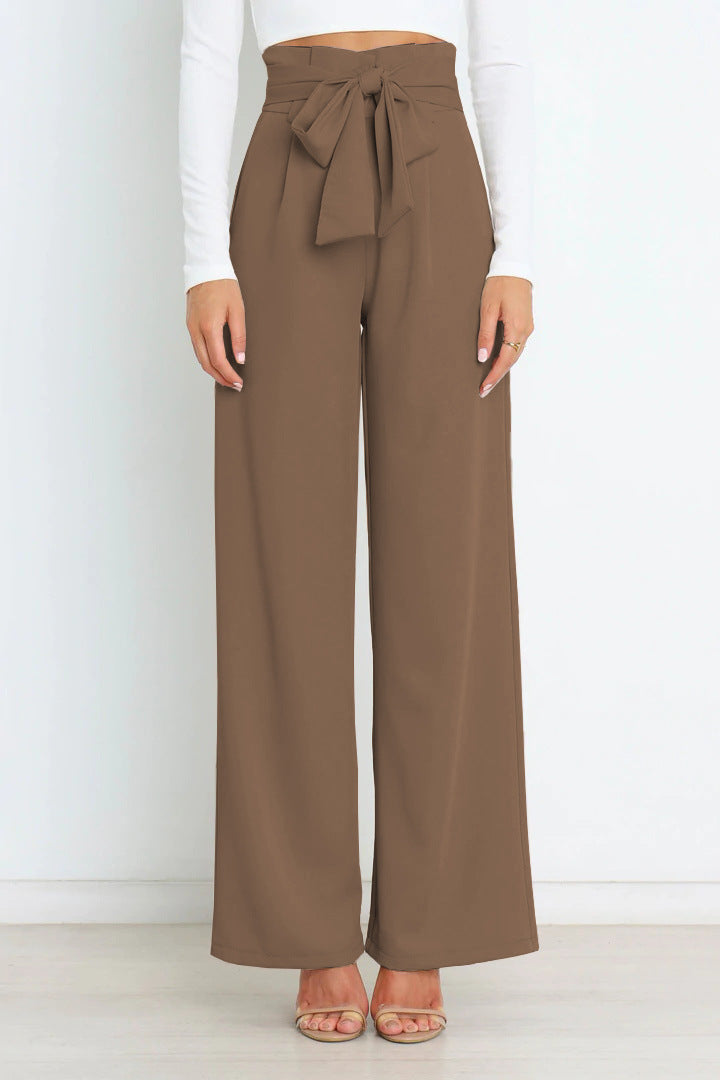 ELIZA - Hose mit hoher Taille und weitem Bein für Damen