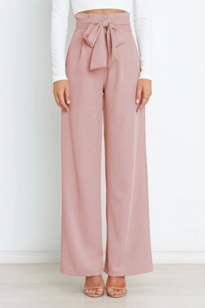 ELIZA - Hose mit hoher Taille und weitem Bein für Damen