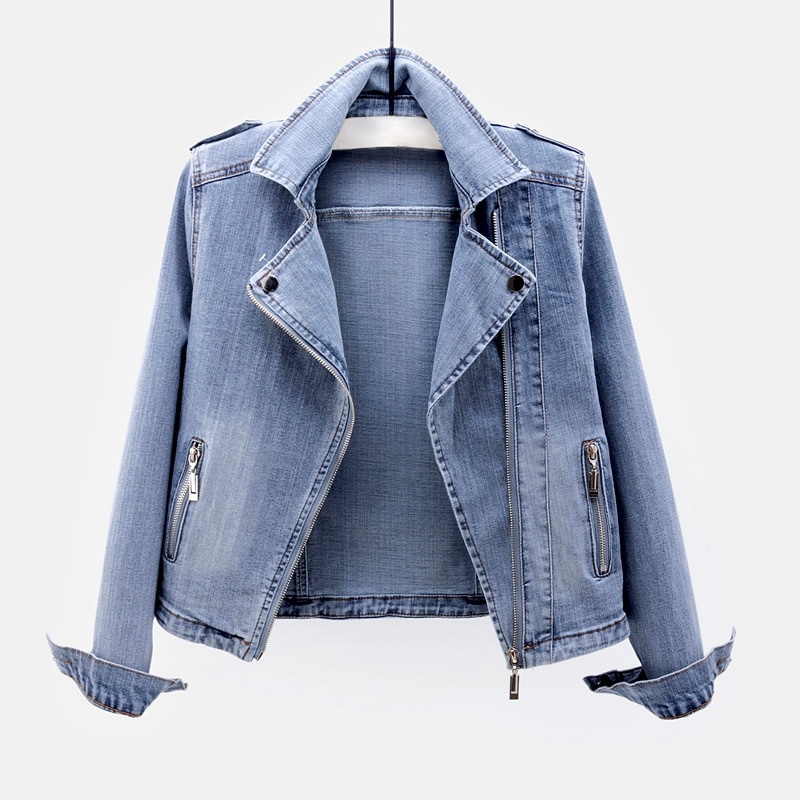 SELENE – Vintage Dames Denim Spijkerjas
