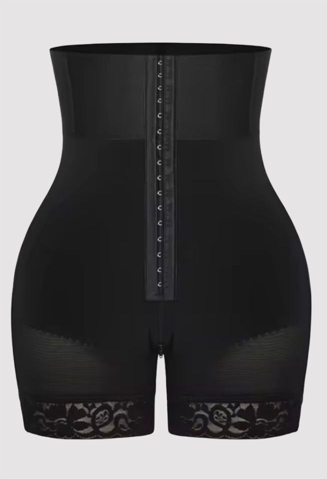 Valere | Hoog Getaileerde Body Shapewear | Met Haak en Oogsluiting - Rits voor Toilet Gebruik