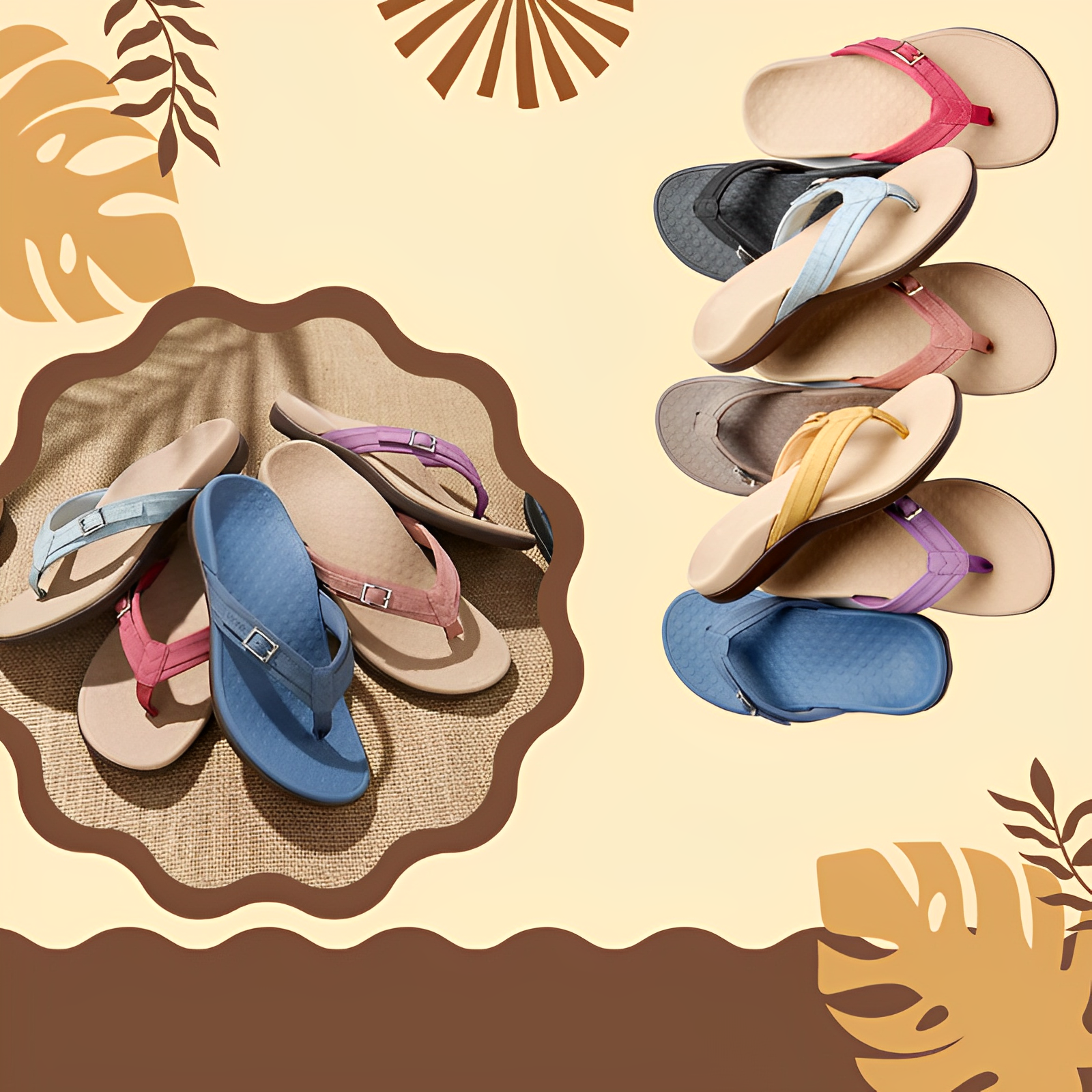 Foot Heaven - Orthopädische Sommerschuhe für ultimativen Komfort