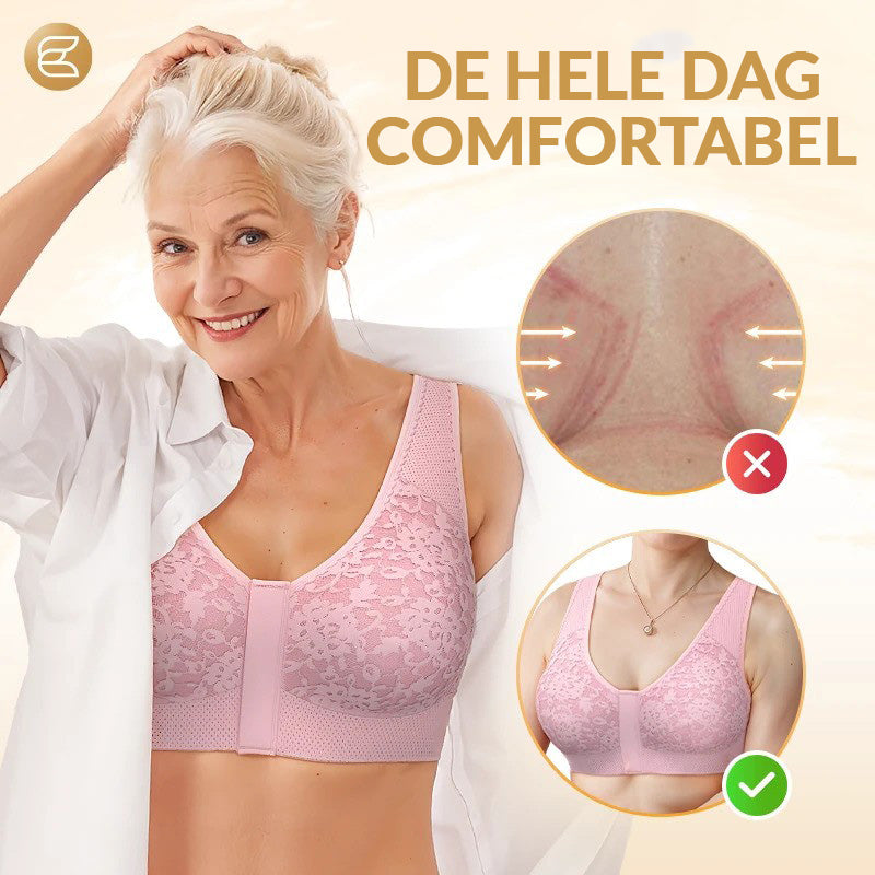 Emma bh - Comfortabele en handige beha met sluiting aan de voorkant,