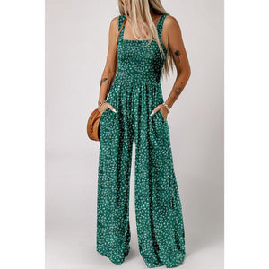 RAFFAELLA | Zomer Boho Chic Jumpsuit met Vloeiende Pasvorm en Elegante Dagstijl