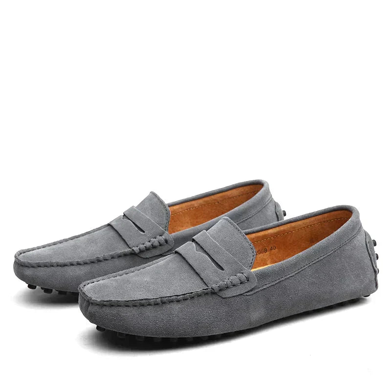 VERONA - Leder Herrenloafers im italienischen Stil, Bequeme Passform, Minimalistisches Design