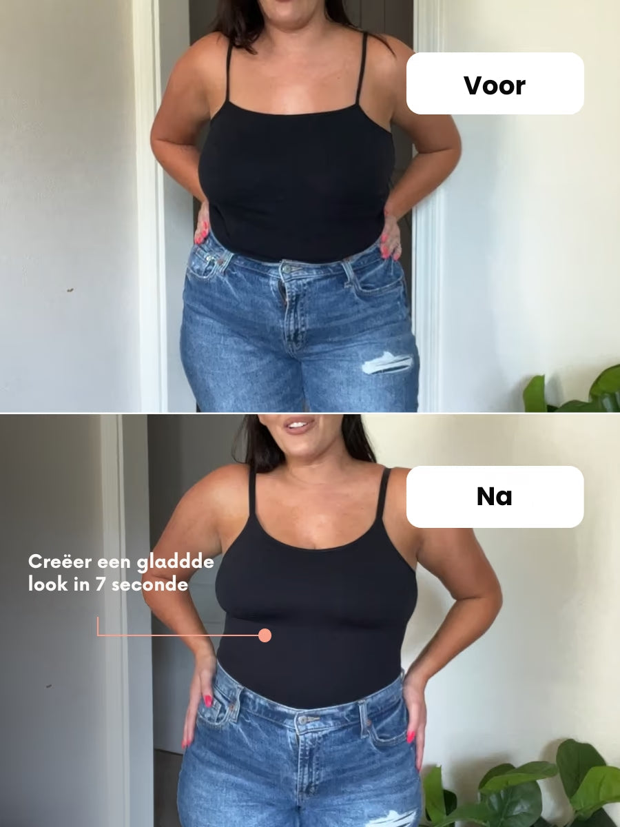CurveSmooth Cami Top – Ronde Hals