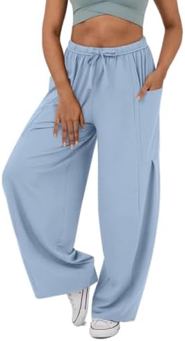 Fiona | Comfortabele & Elastische Luchtige Wijde Broek
