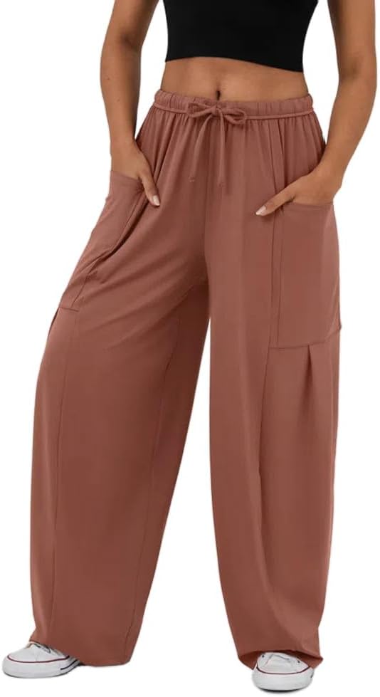 Fiona | Comfortabele & Elastische Luchtige Wijde Broek