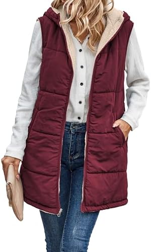 VIVERA - Dames Omkeerbare Bodywarmer met fleece en ritssluiting